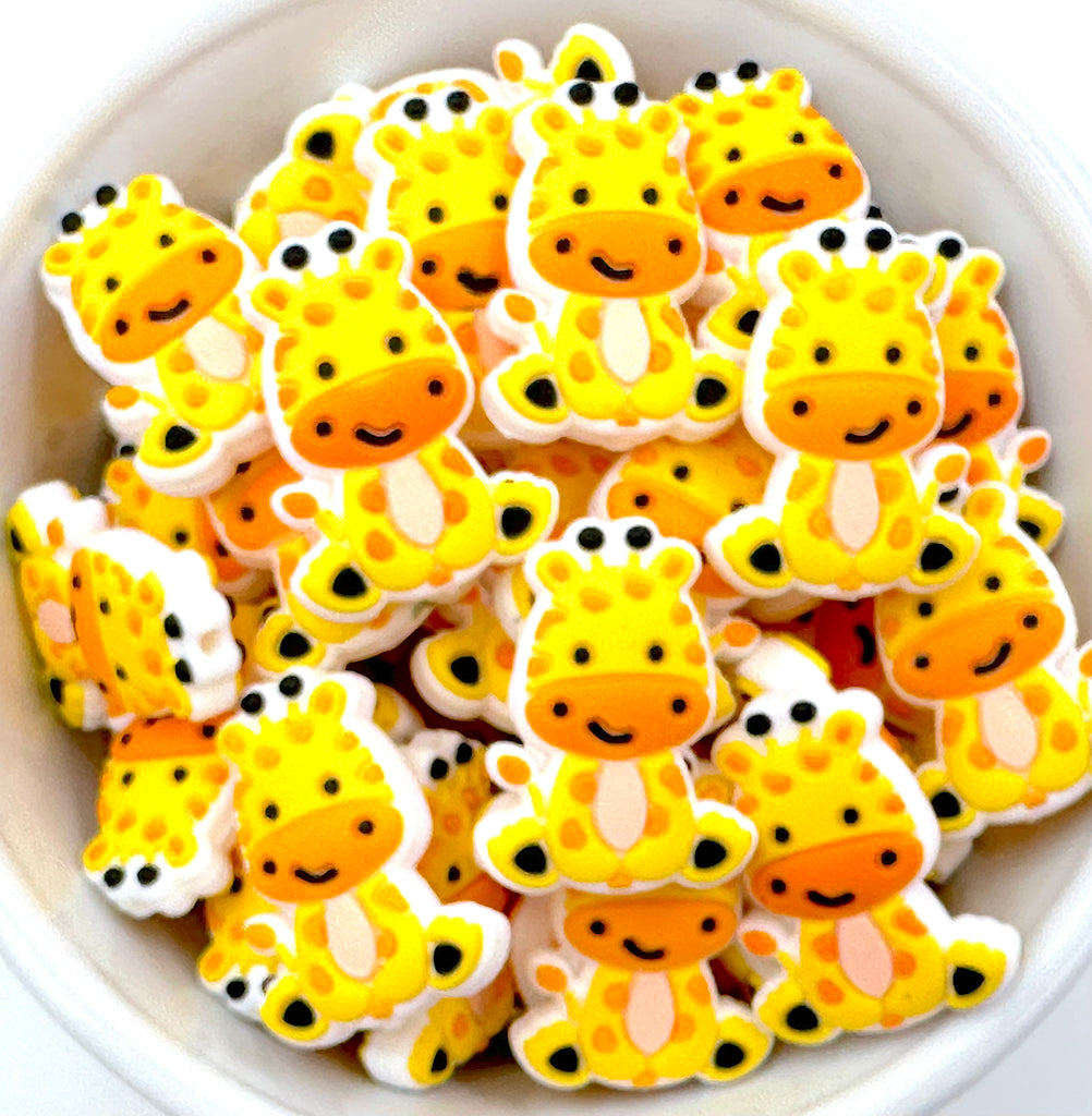 Giraffe Silicone Focal Beads