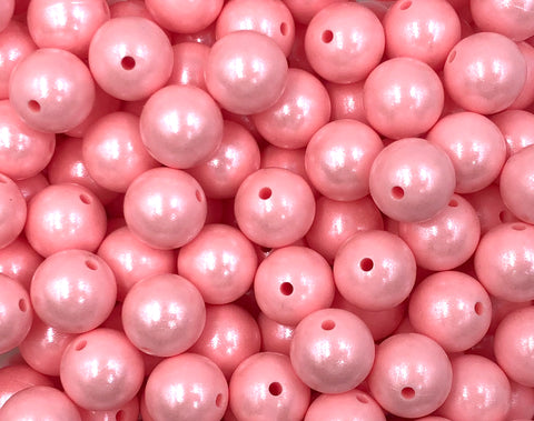 15mm Pink Quartz Opal Silicone Beads