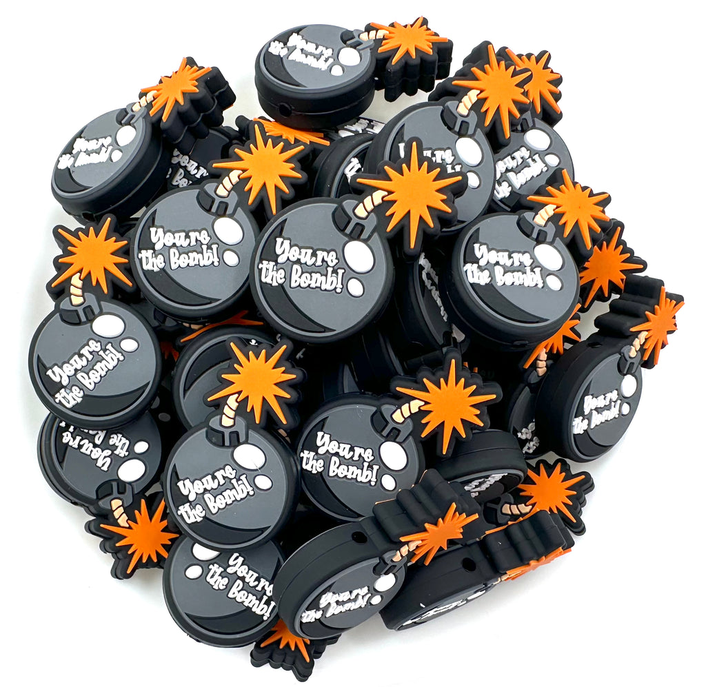You're The Bomb Silicone Focal Beads