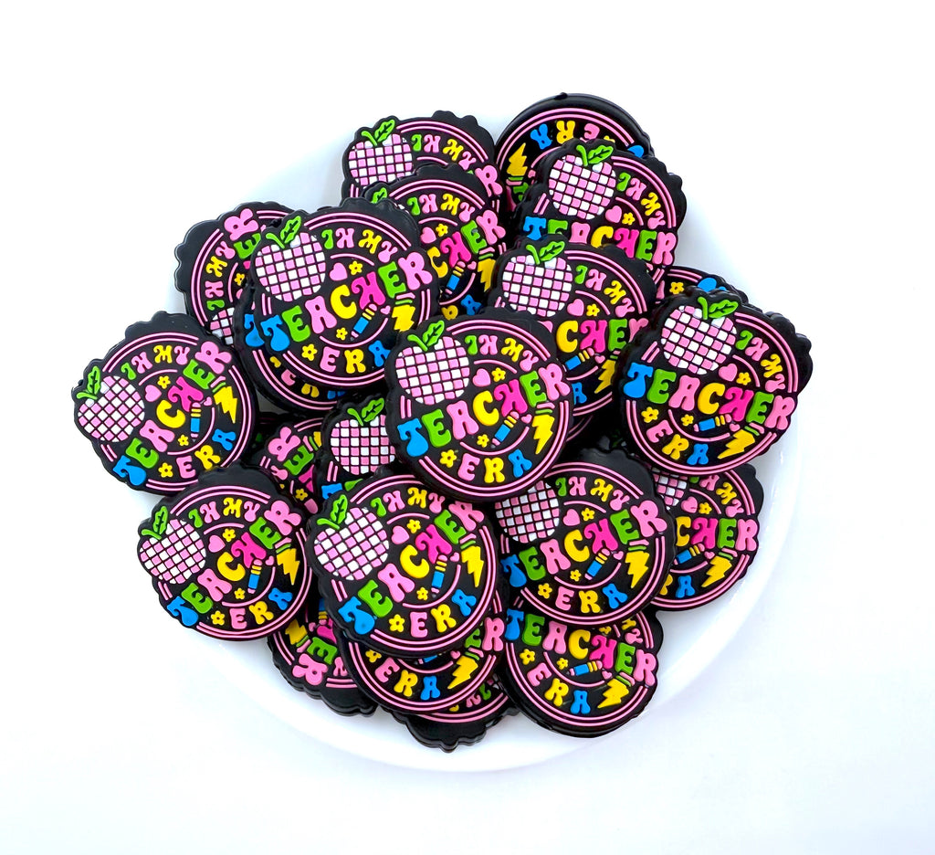 In My Teacher Era Silicone Focal Beads
