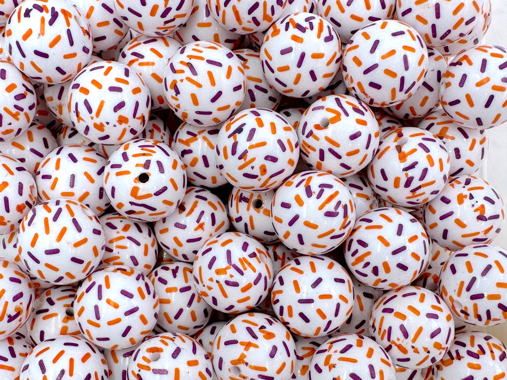 20mm Halloween Sprinkle Chunky Beads