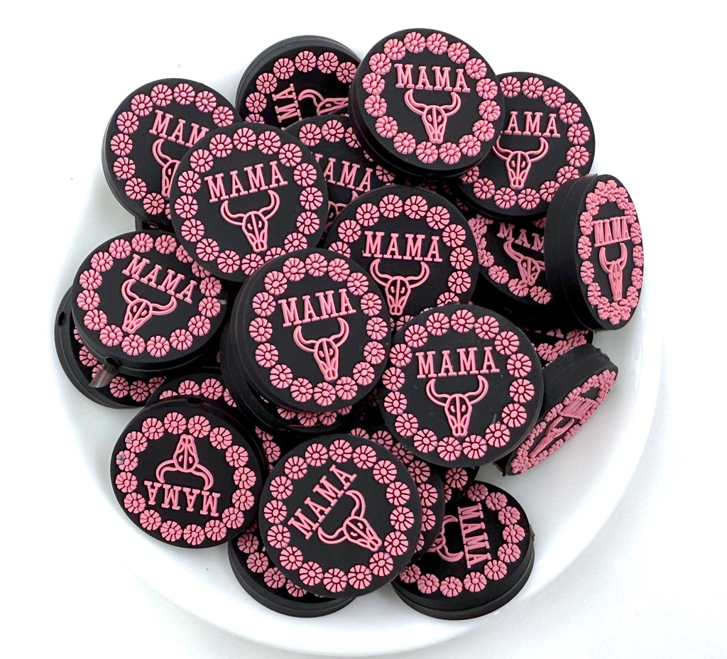 MAMA Western Silicone Focal Beads