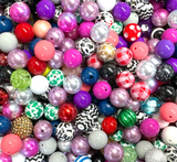 50 Mixed Color Chunky Beads, Grab bag of Chunky Beads