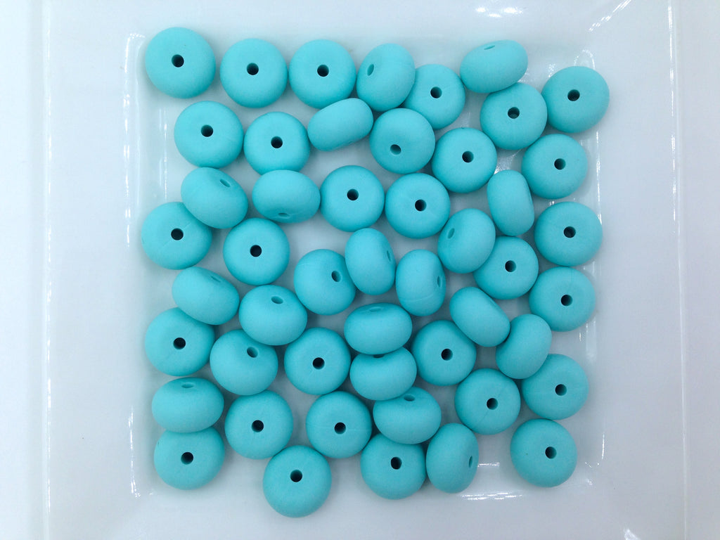 Cool Caribbean Mini Abacus Silicone Beads