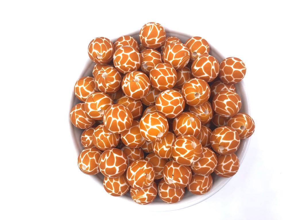 Giraffe Silicone Beads-15mm