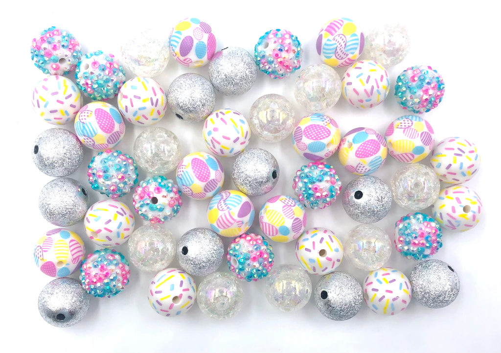 20mm Easter Chunky Bead Mix