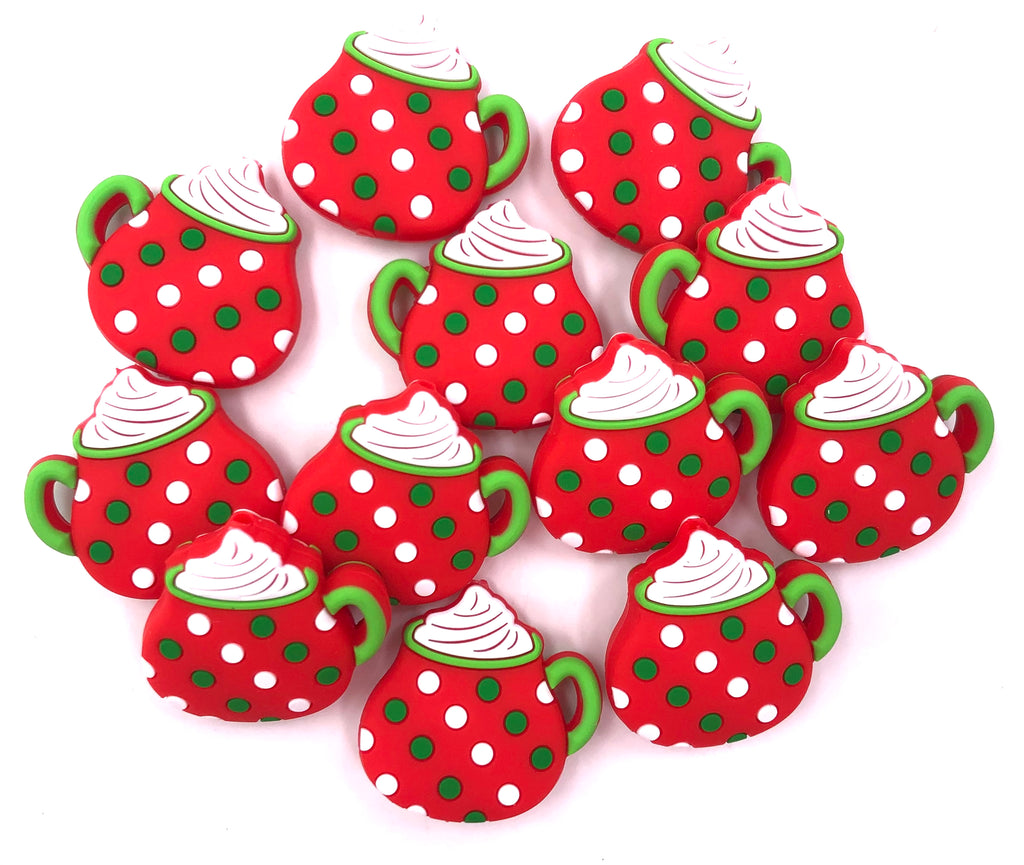 Hot Chocolate Mug Silicone Beads