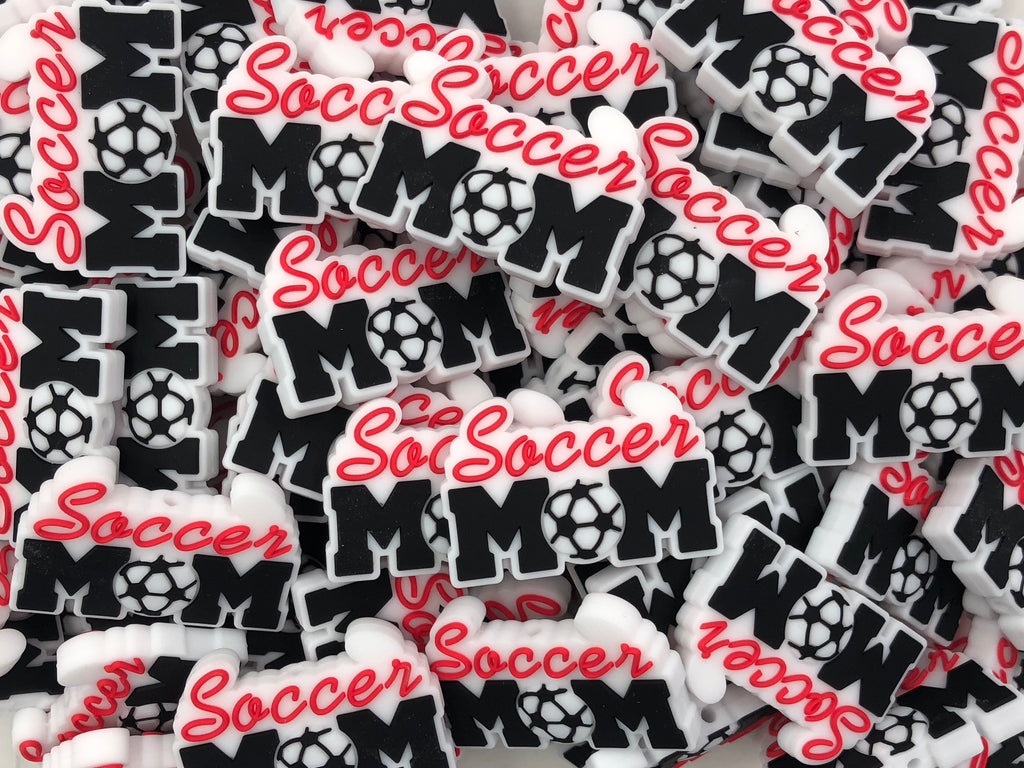 Soccer Mom Silicone Beads