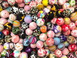 BULK 15mm Printed Silicone Beads--Grab Bag!