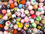 BULK 15mm Printed Silicone Beads--Grab Bag!