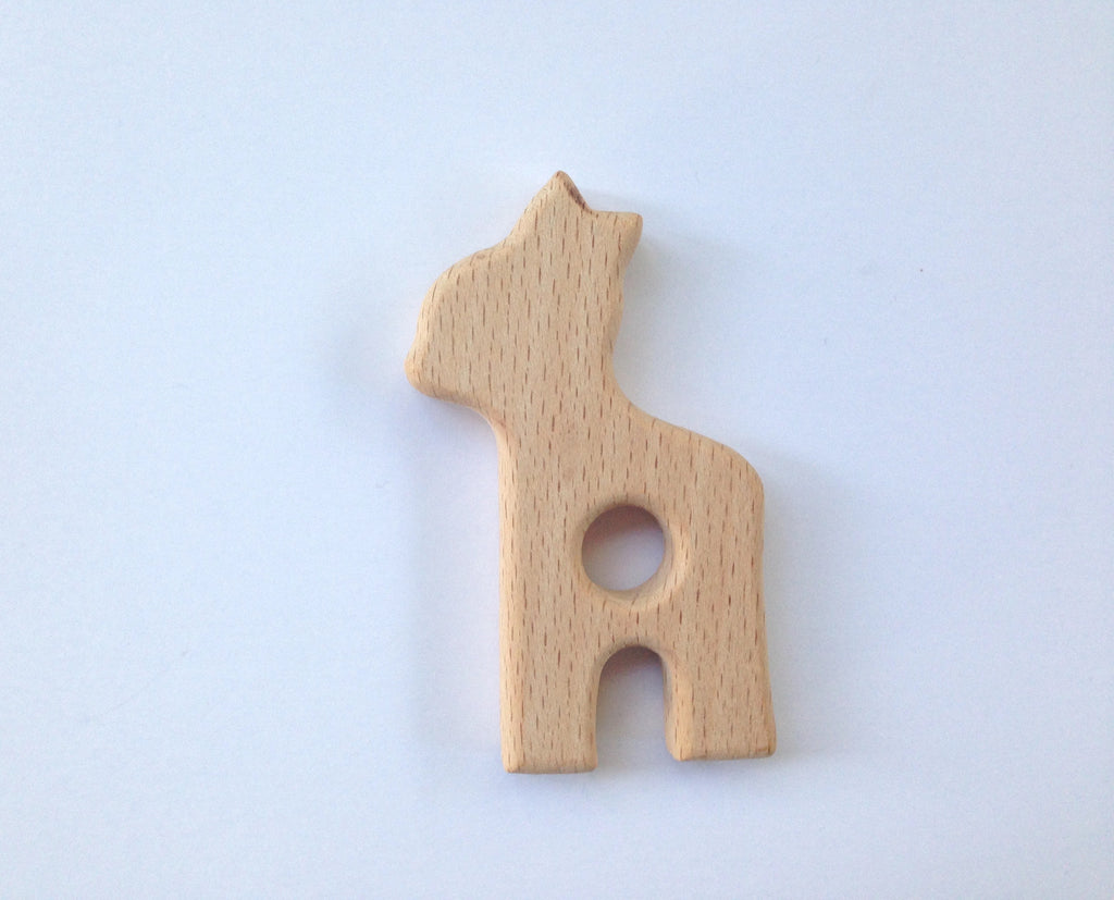 SALE--Deer Natural Wood Pendant