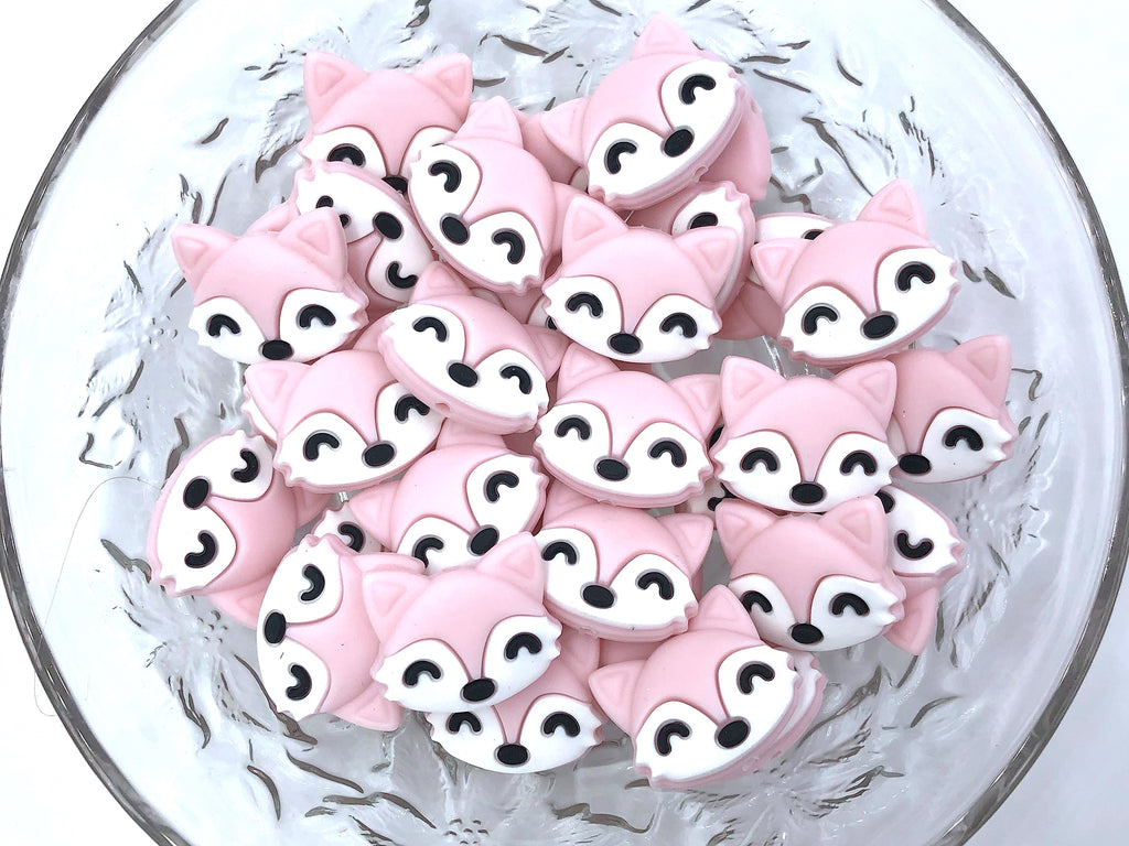Pink Fox Beads
