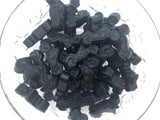 Black Motorcycle Beads