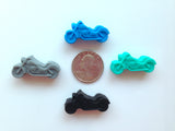Black Motorcycle Beads