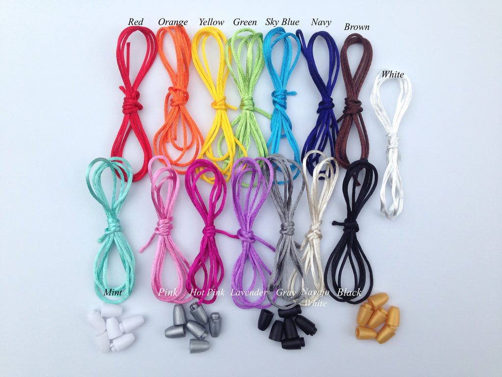 1.5mm Satin Nylon Cord & Break-Away Clasps