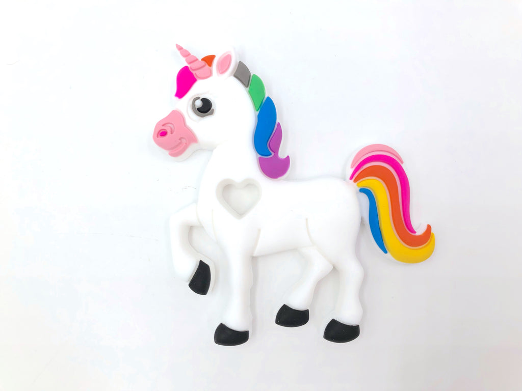 Rainbow Unicorn Silicone Teether