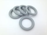 65mm Light Gray Silicone Ring With Holes
