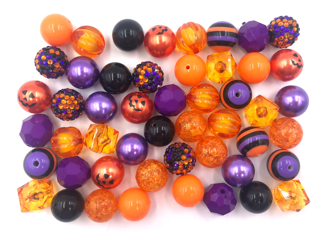 Halloween Bulk Chunky Bead Mix