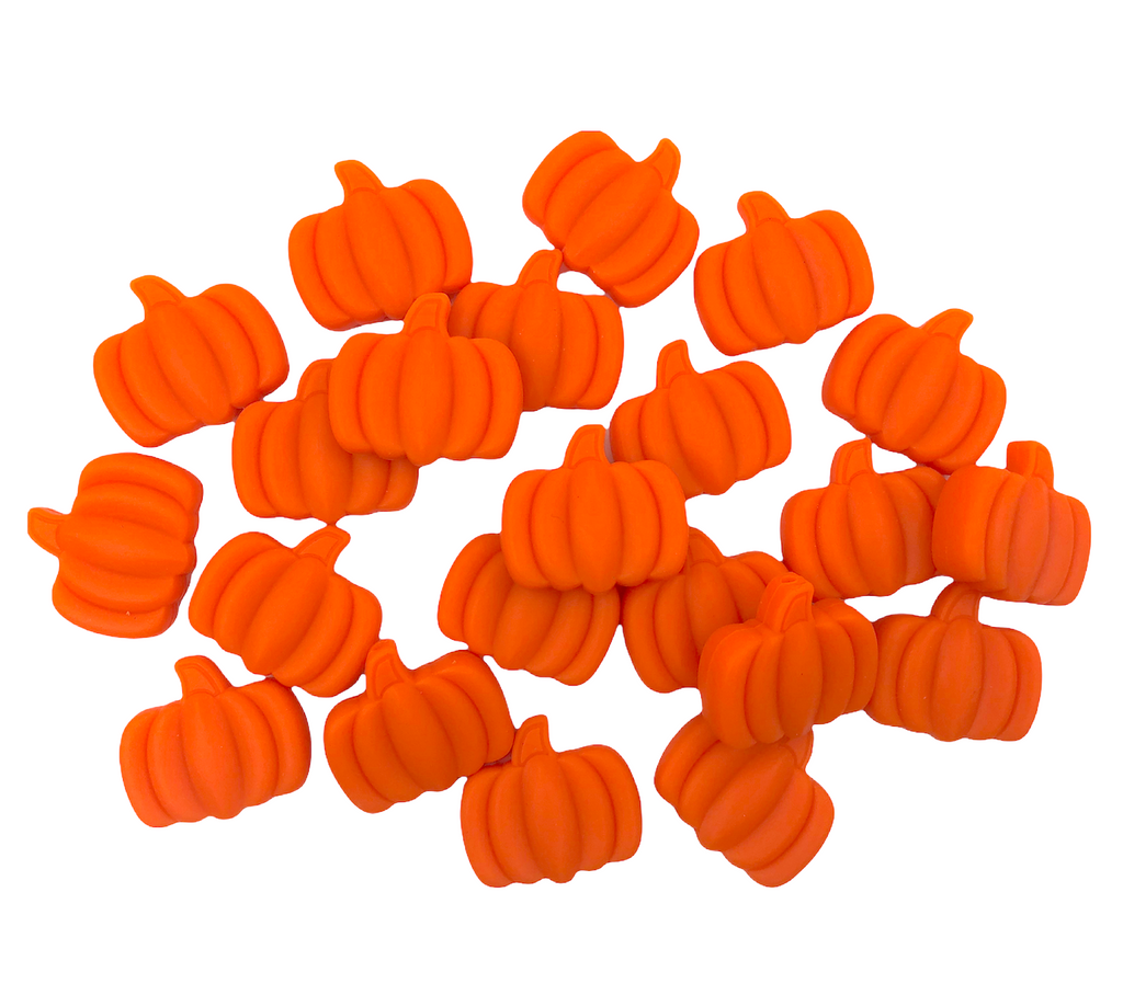 NEW! Orange Pumpkin Beads