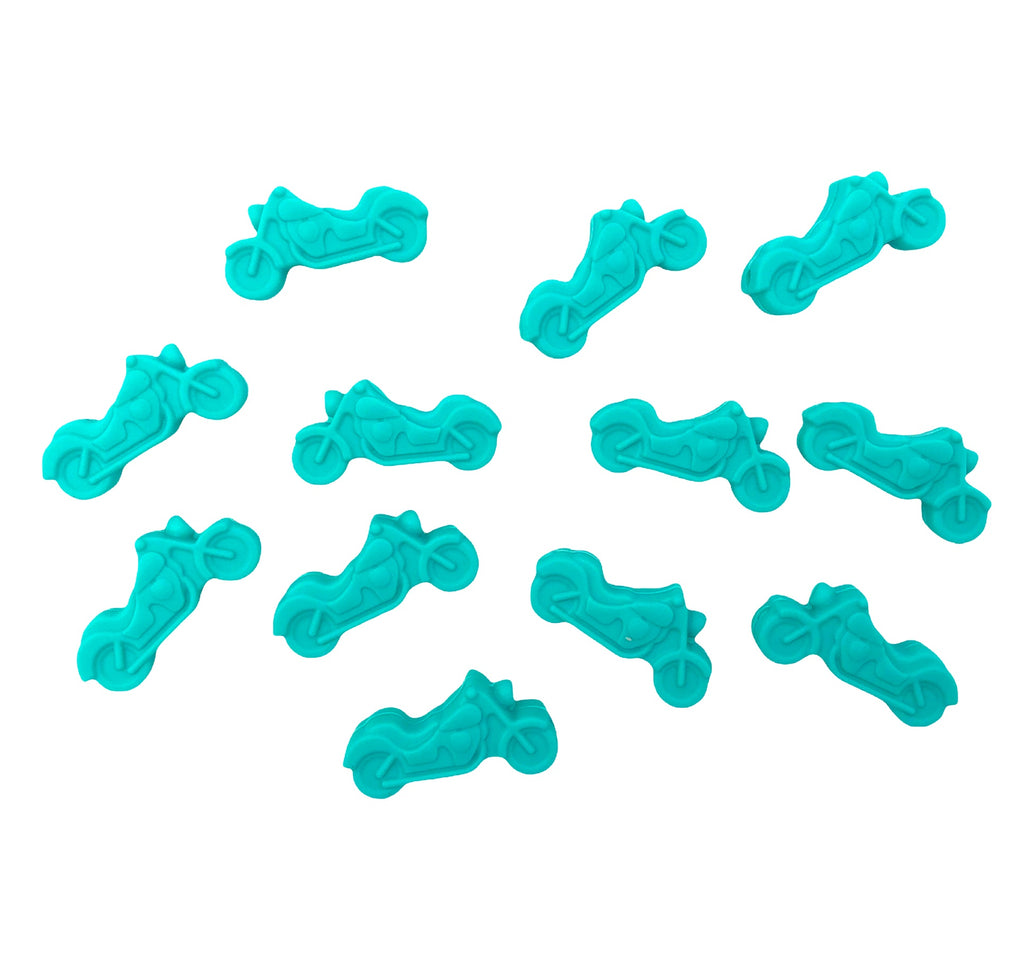 Turquoise Motorcycle Beads