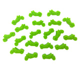 Green Motorcycle Beads