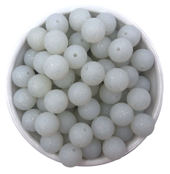 Silver Glitter Silicone Beads USA Silicone Bead Supply Princess Bead