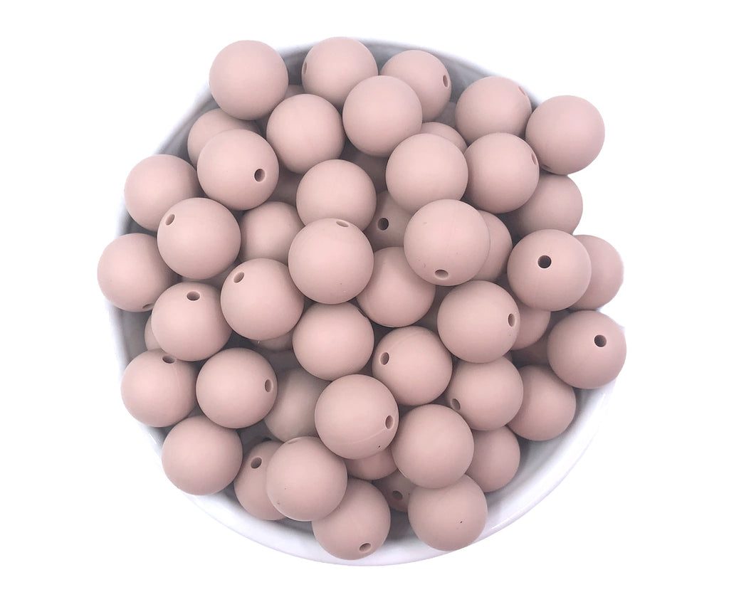 19mm Victorian Rose Silicone Beads
