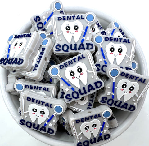 Dental Squad Silicone Focal  Beads