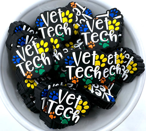 Vet Tech Silicone Focal Beads