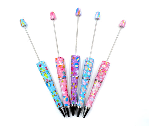 Easter Printed Beadable Pens