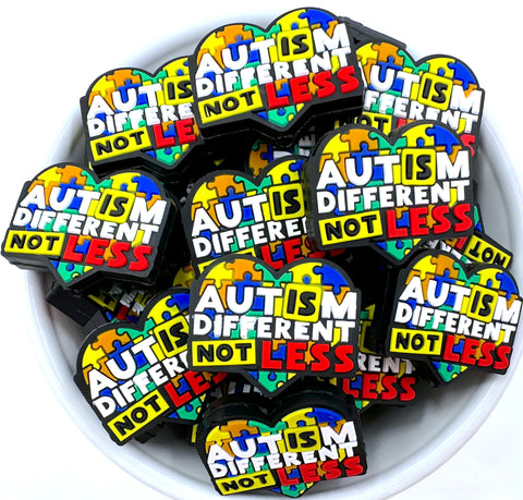 Autism Is Different Not Less Silicone Focal Beads