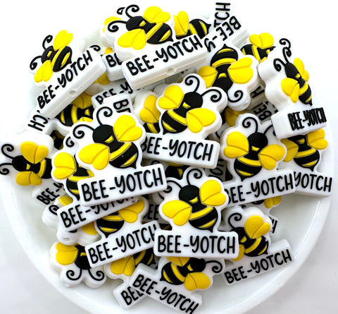 Bumblebee Bee-Yotch Silicone Focal Beads