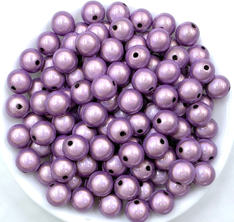 12mm Light Purple Miracle Beads