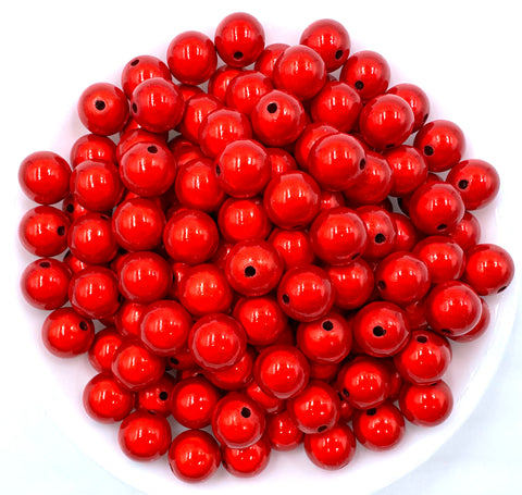 12mm Red Miracle Beads