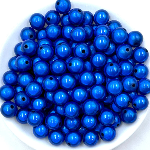 12mm Royal Blue Miracle Beads