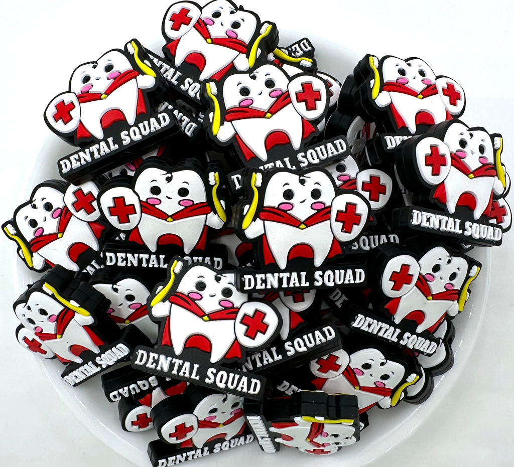 Dental Squad Silicone Focal Beads