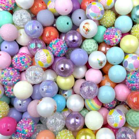 20mm Easter Chunky Acrylic Bead Mix