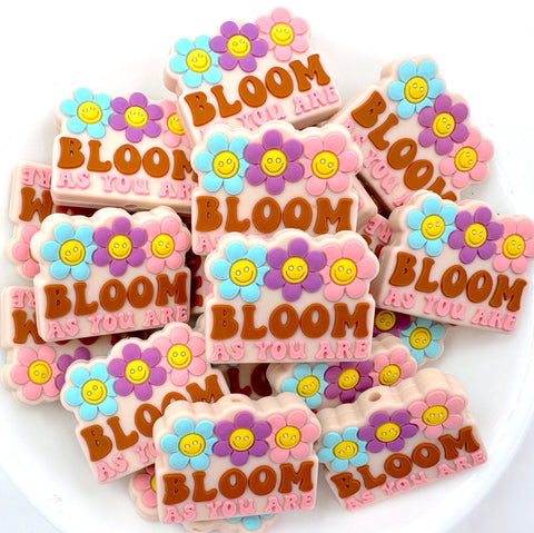 Bloom As You Are Silicone Focal Beads