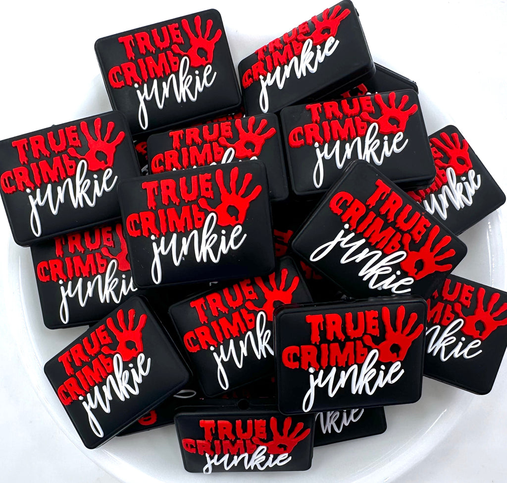 True Crime Junkie Silicone Focal Beads