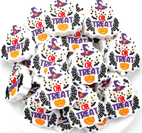 Trick or Treat Halloween Silicone Focal Beads