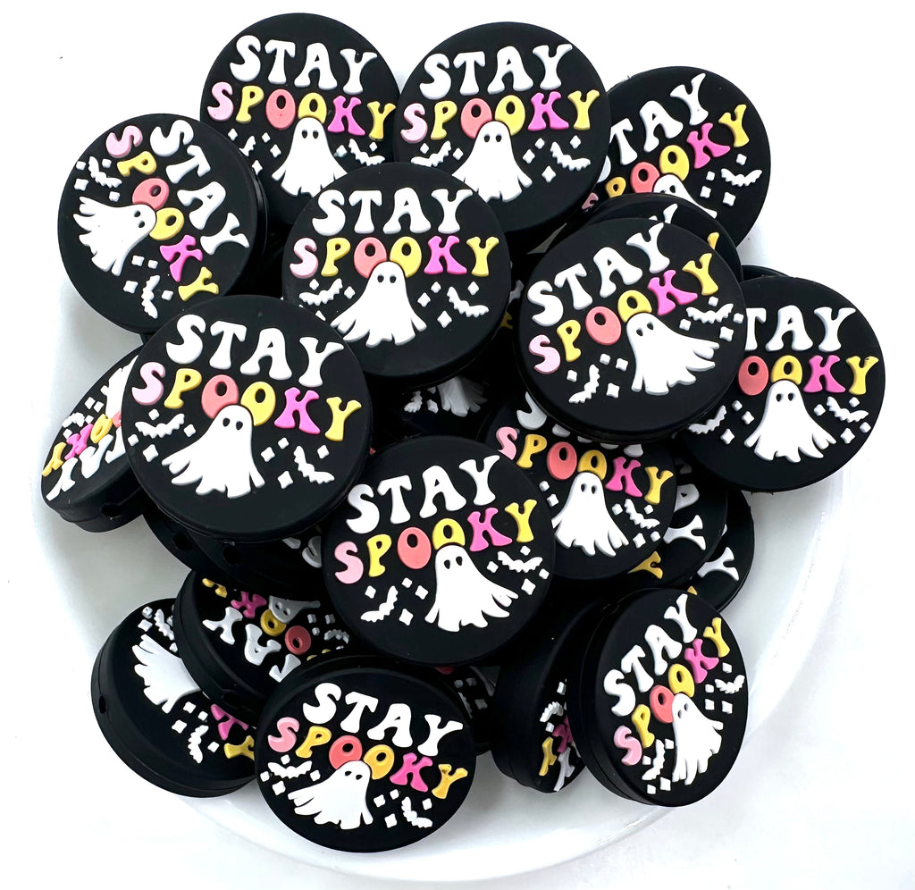 Stay Spooky Halloween Silicone Focal Beads