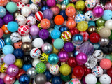 30 Chunky Beads-- Mix of Chunky Beads