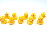 Yellow Duck 3D Acrylic Chunky Beads