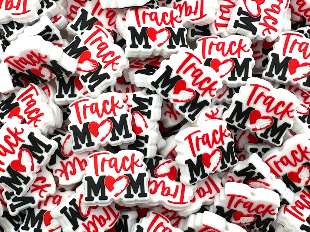 Track Mom Silicone Beads