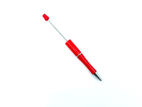 Bright Red Beadable Pens