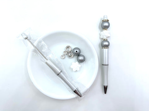 Snowflake Beadable Pen Kit