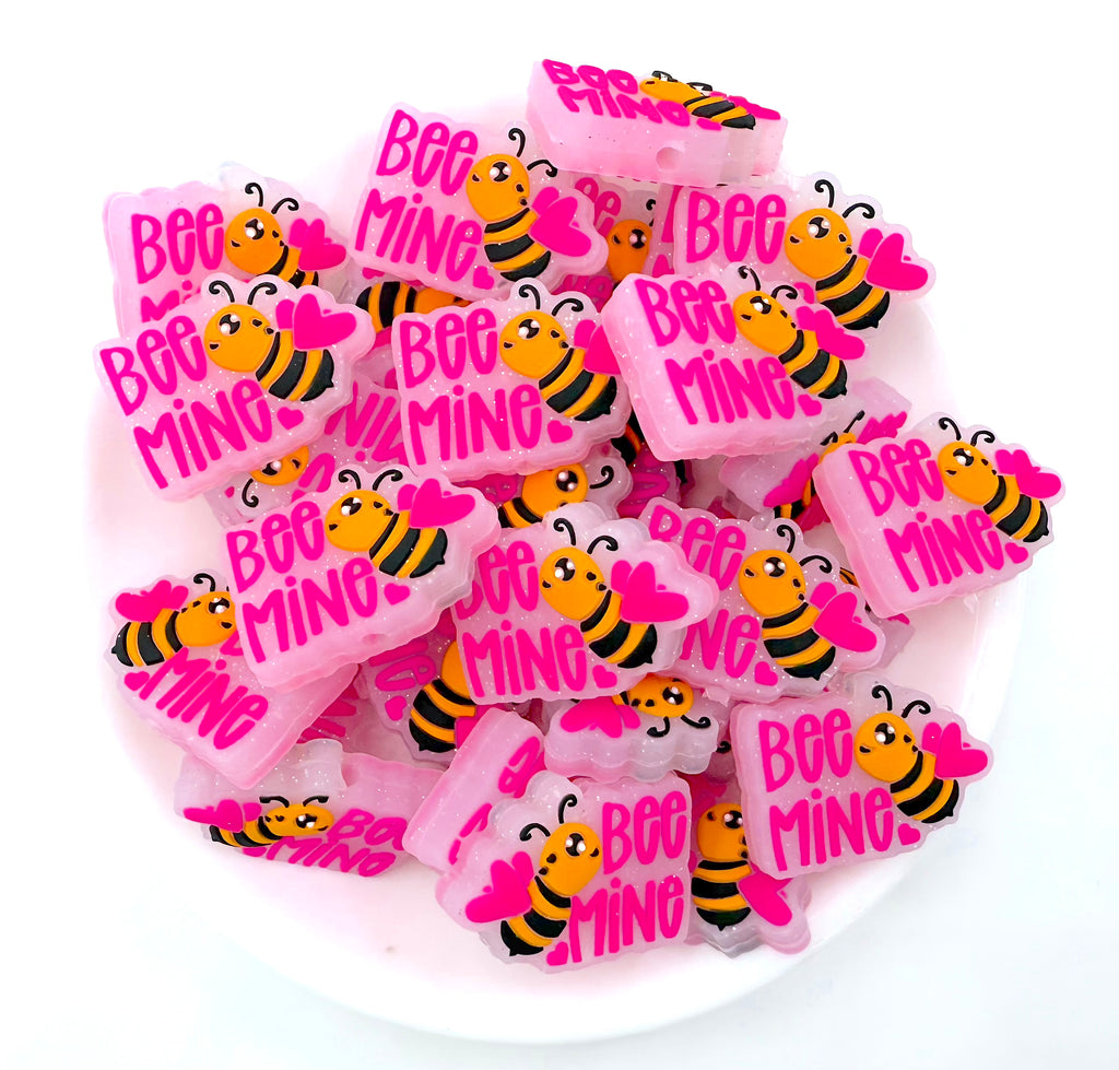 Bee Mine Silicone Focal Beads