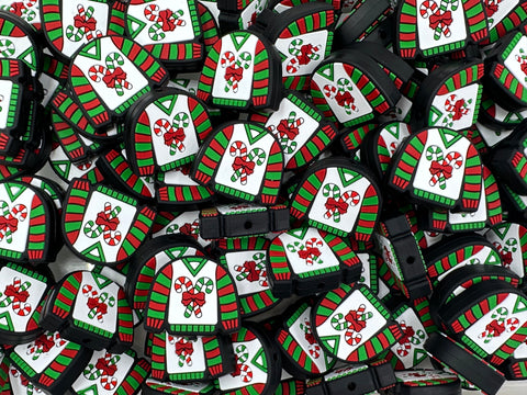 Christmas Sweater Silicone Beads