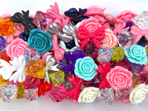 20 Large Chunky Focal Beads--Random Assortment