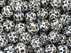 Patterned Silicone Beads
